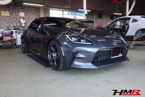 1オーナー 6MT GROWダウンサス装備のGR86RC(ZN8)の納車前点検整備を行いました