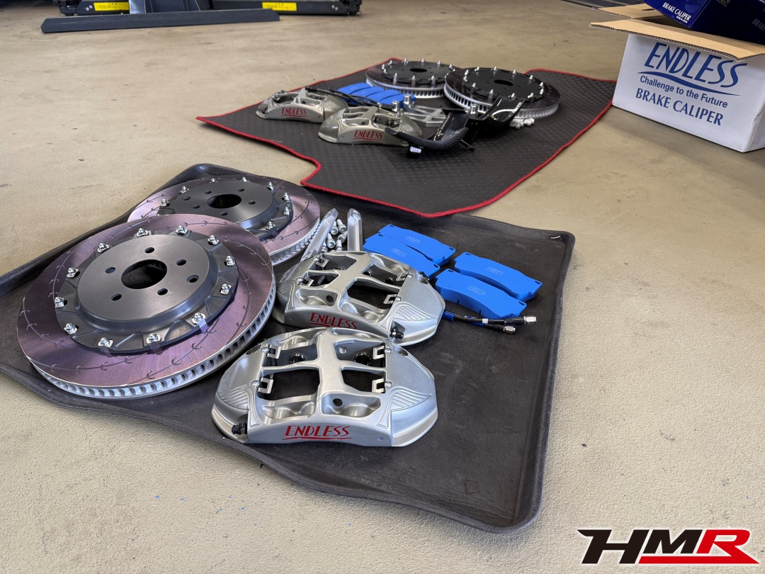 R35GT-R エンドレスMONO6TAキャリパーキット取付け
