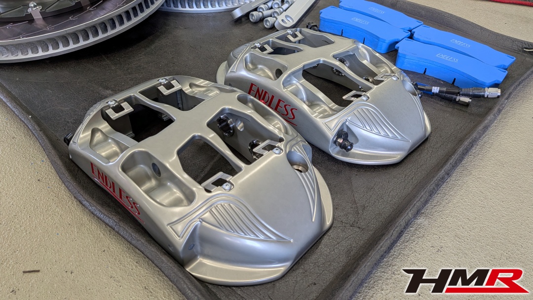 R35GT-R エンドレスMONO6TAキャリパーキット取付け