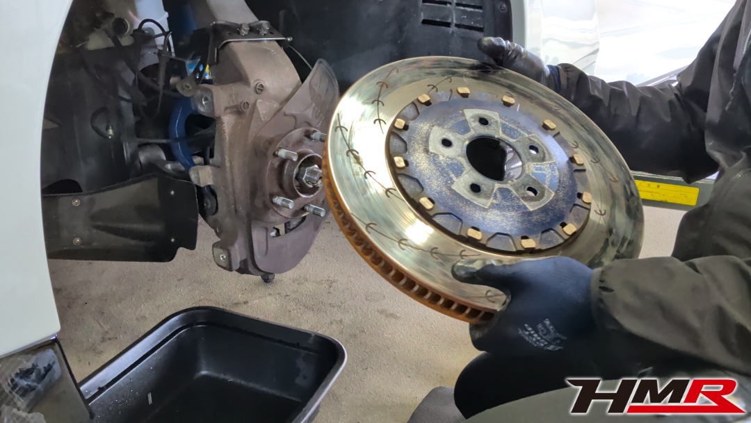 R35GT-R エンドレスMONO6TAキャリパーキット取付け