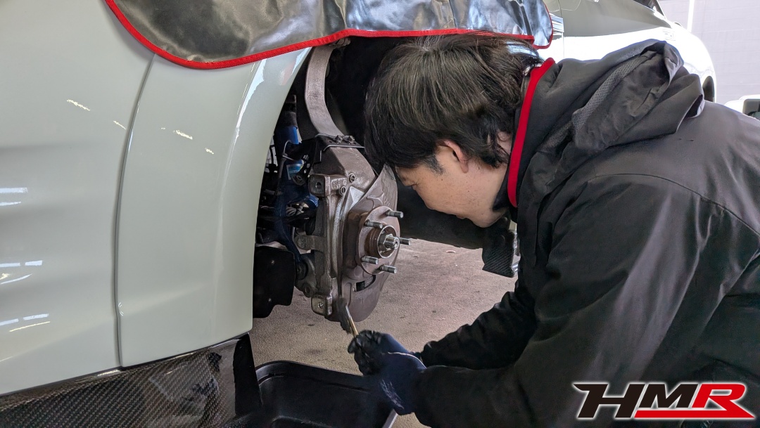 R35GT-R エンドレスMONO6TAキャリパーキット取付け