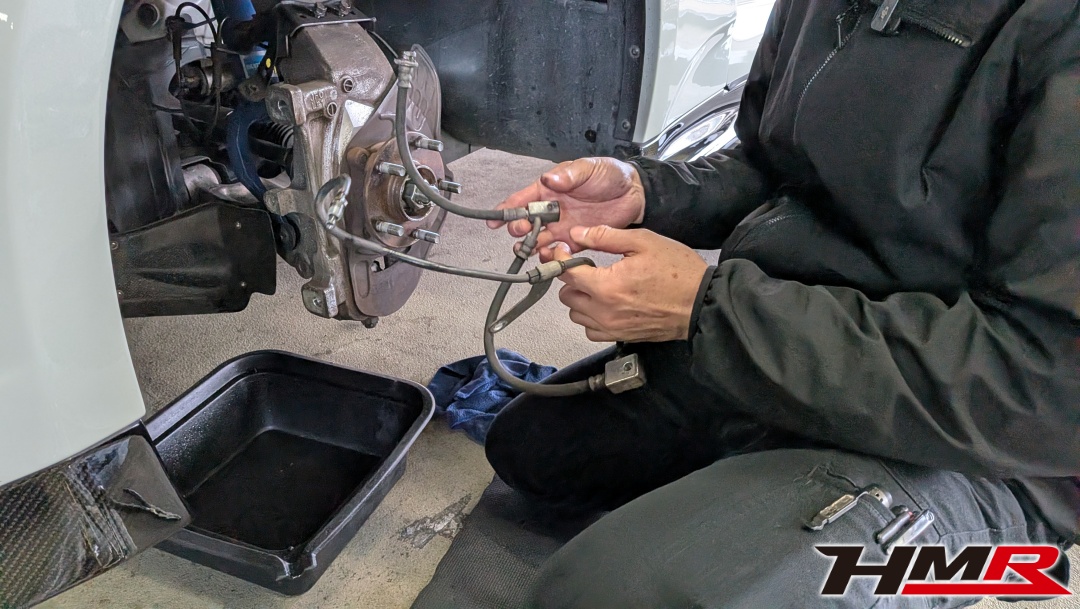 R35GT-R エンドレスMONO6TAキャリパーキット取付け