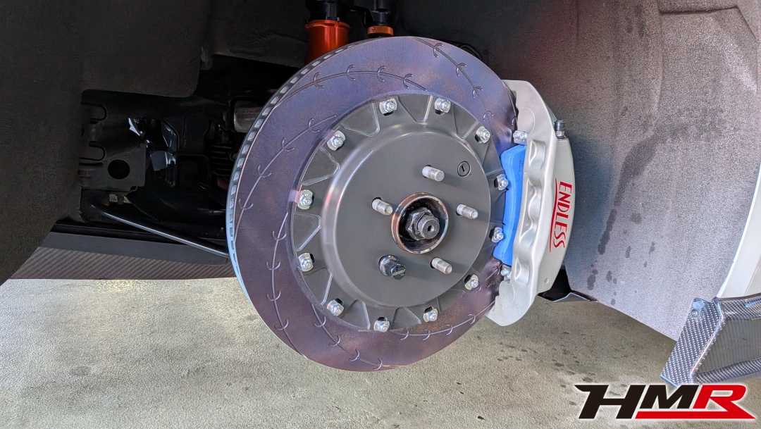R35GT-R エンドレスMONO6TAキャリパーキット取付け