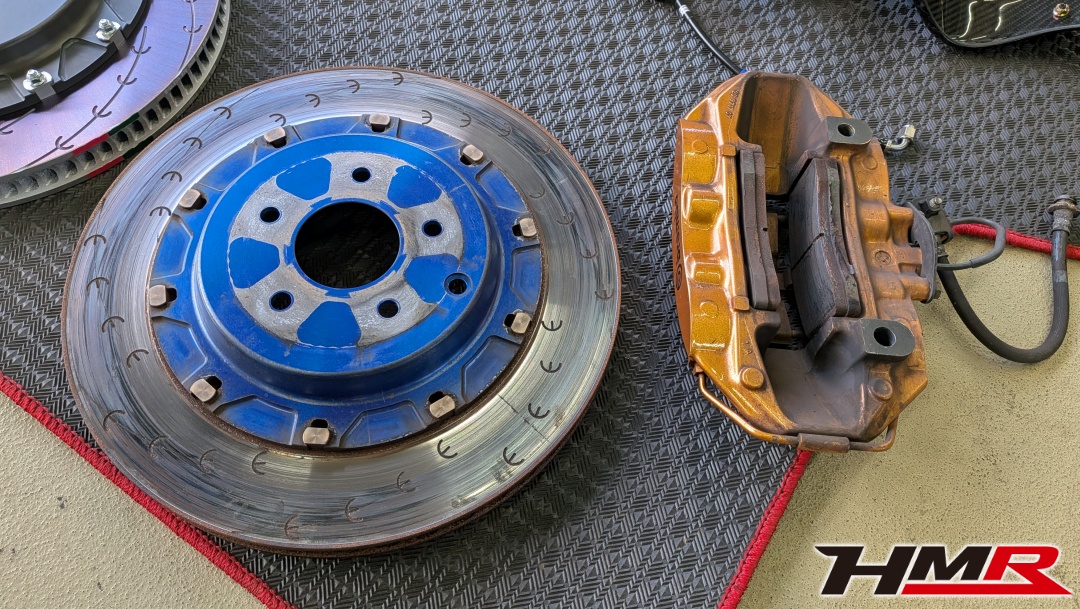 R35GT-R エンドレスMONO6TAキャリパーキット取付け