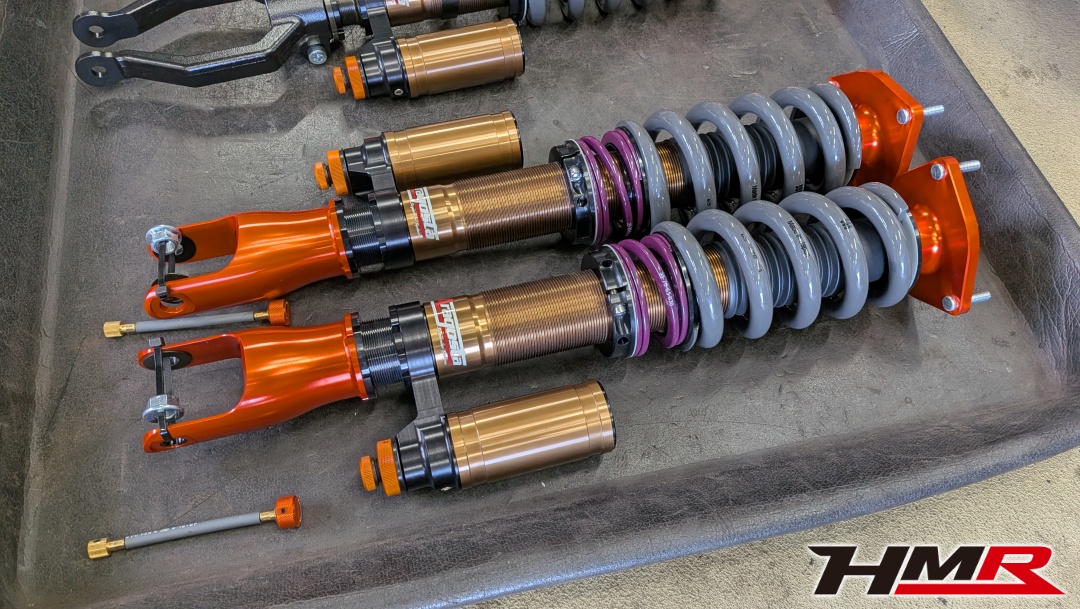 R35GT-Rアラゴスタ車高調TYPE SS取付け