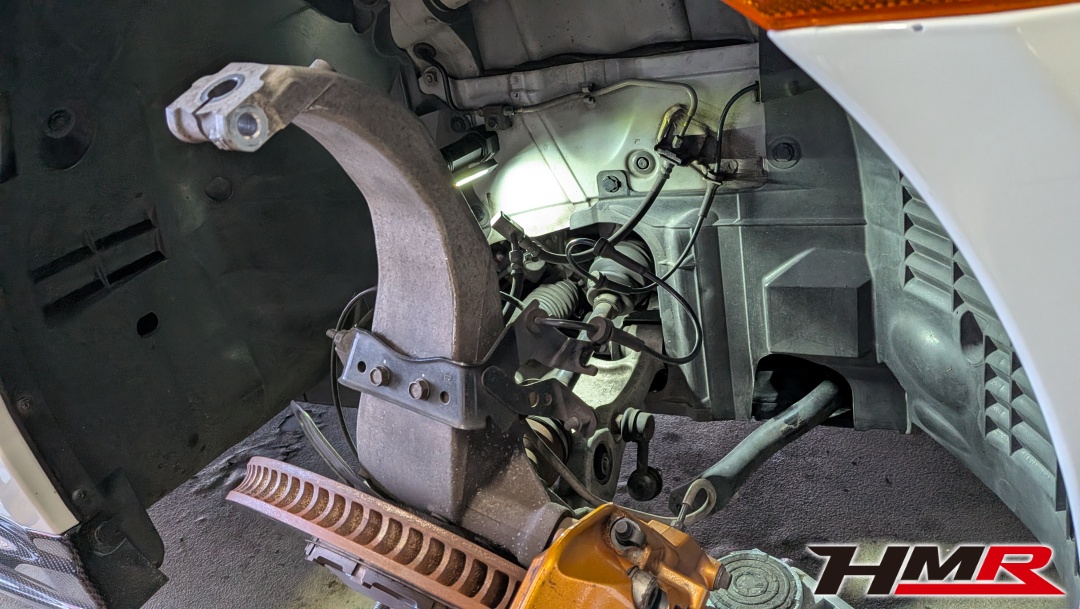 R35GT-Rアラゴスタ車高調TYPE SS取付け