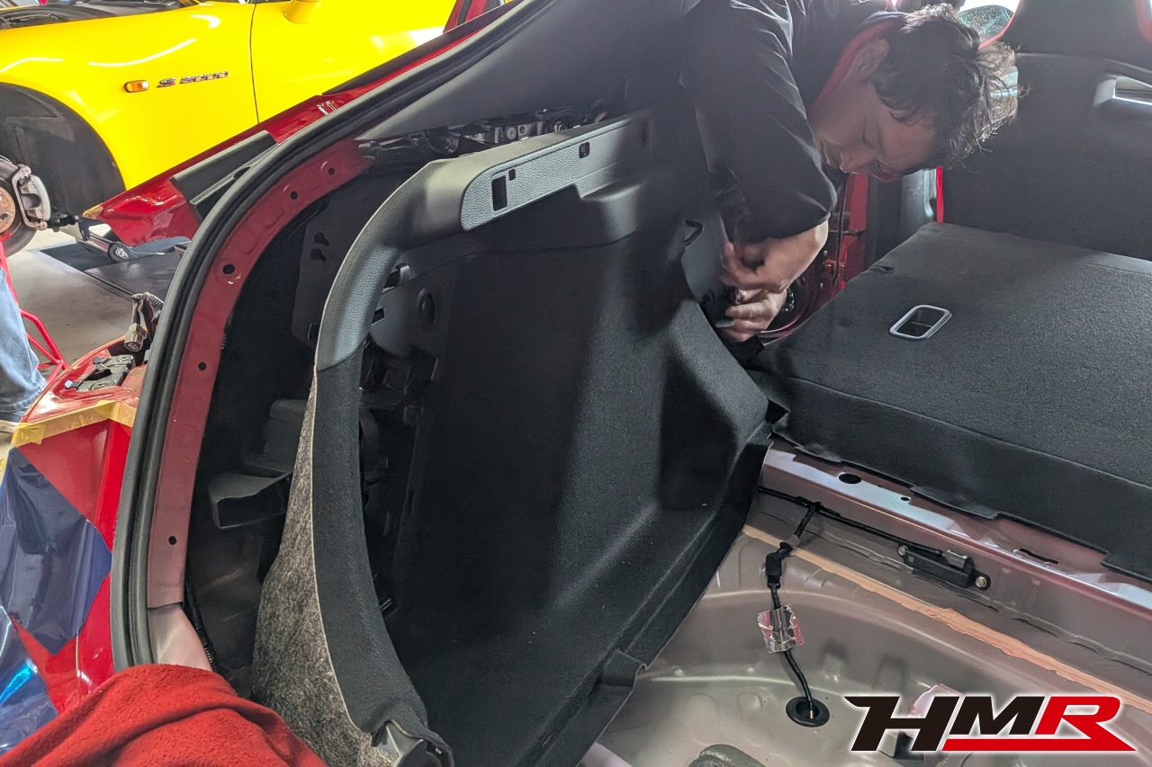 J'sracingテールランプキットレッド取付け