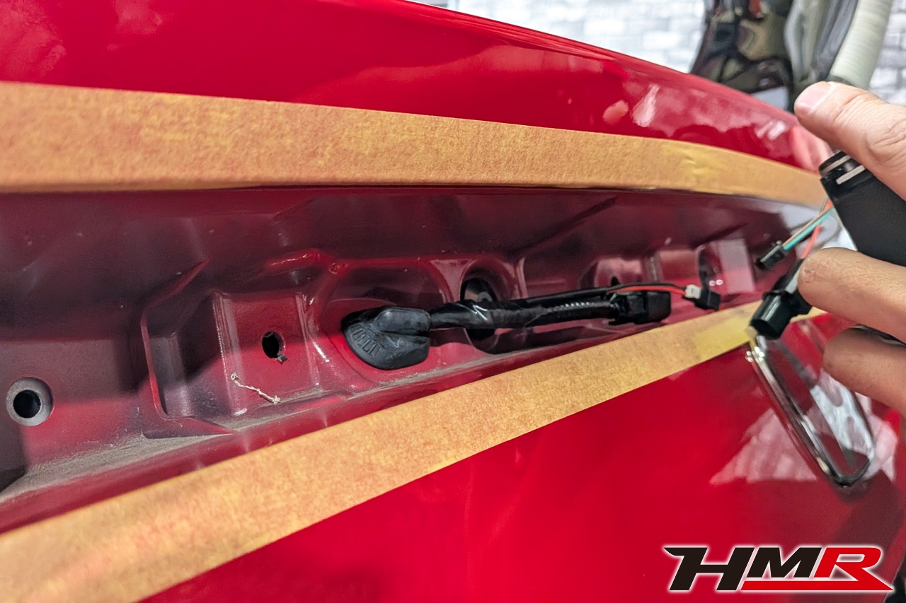 J'sracingテールランプキットレッド取付け