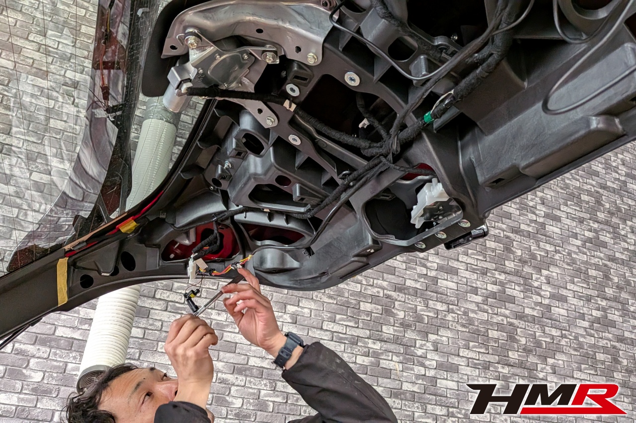 J'sracingテールランプキットレッド取付け