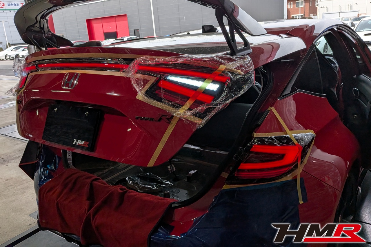 J'sracingテールランプキットレッド取付け