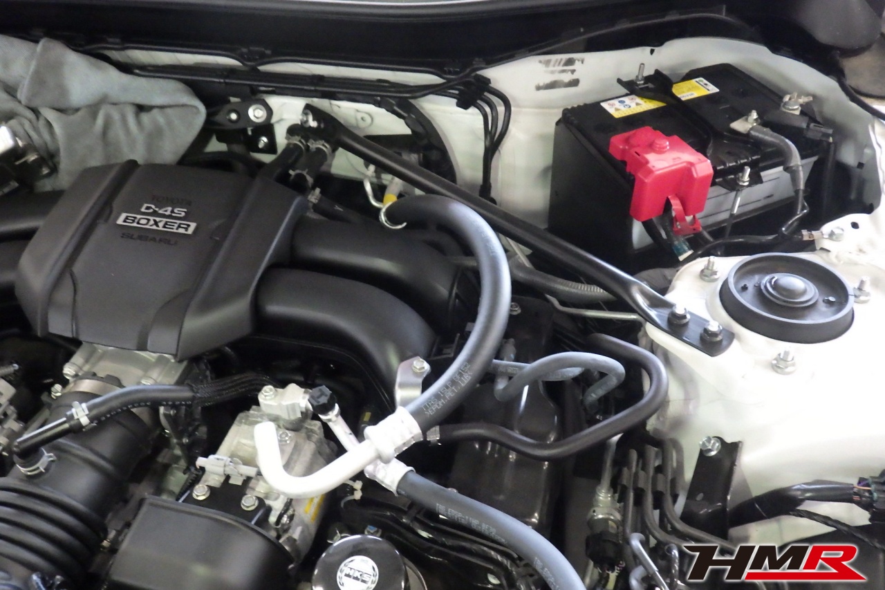 1オーナー MAXORIDOフルエアロ装備のGR86RZグレード(ZN8)の納車前点検