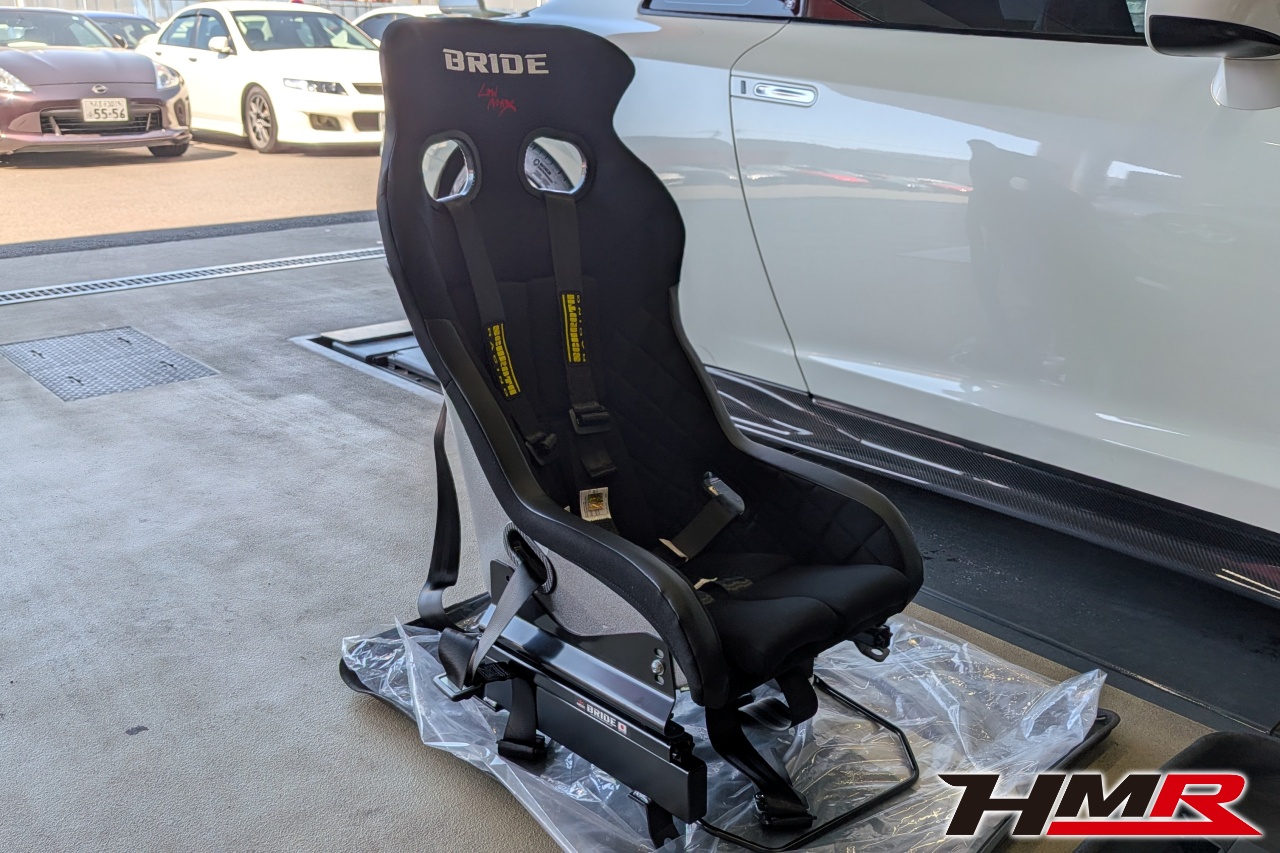 R35GT-RにBRIDE XERO VS PlUSシートを取付け|HMR