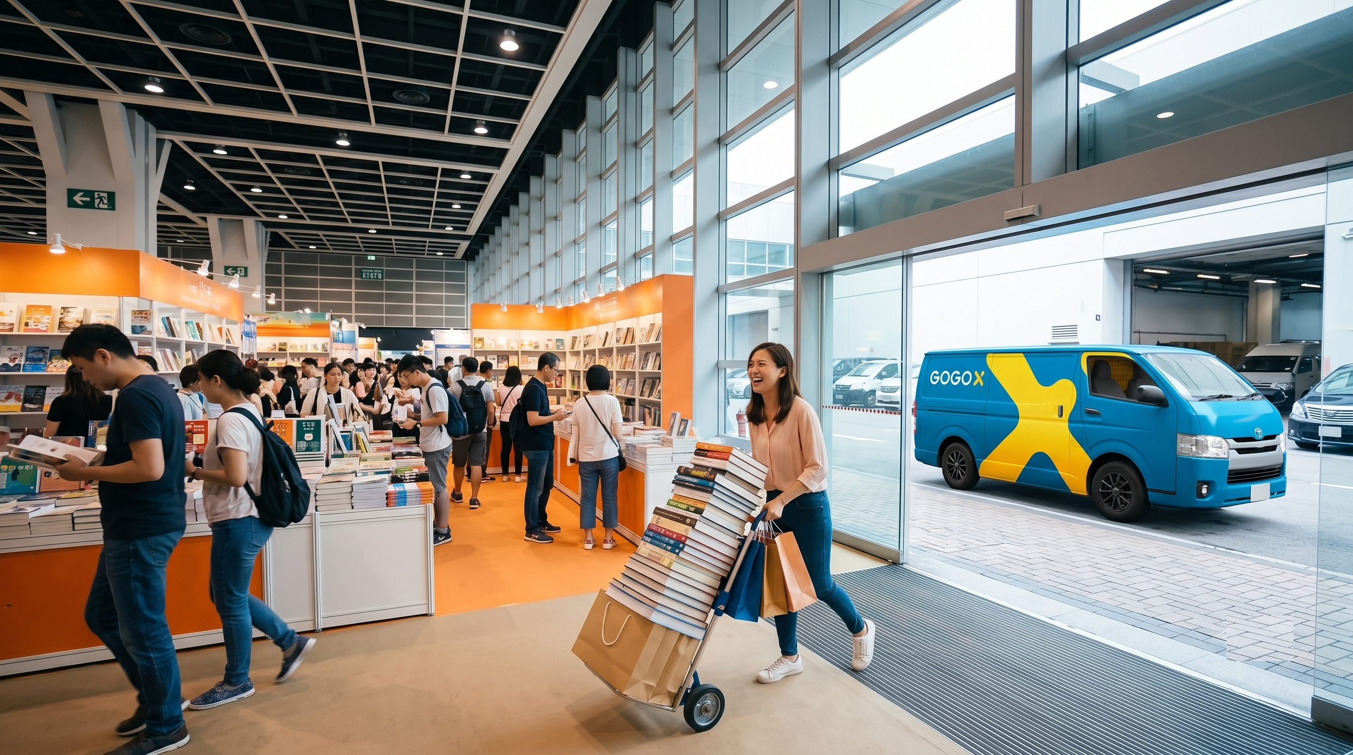【2026 香港書展】速遞 vs 現場叫車，哪種方案最划算？