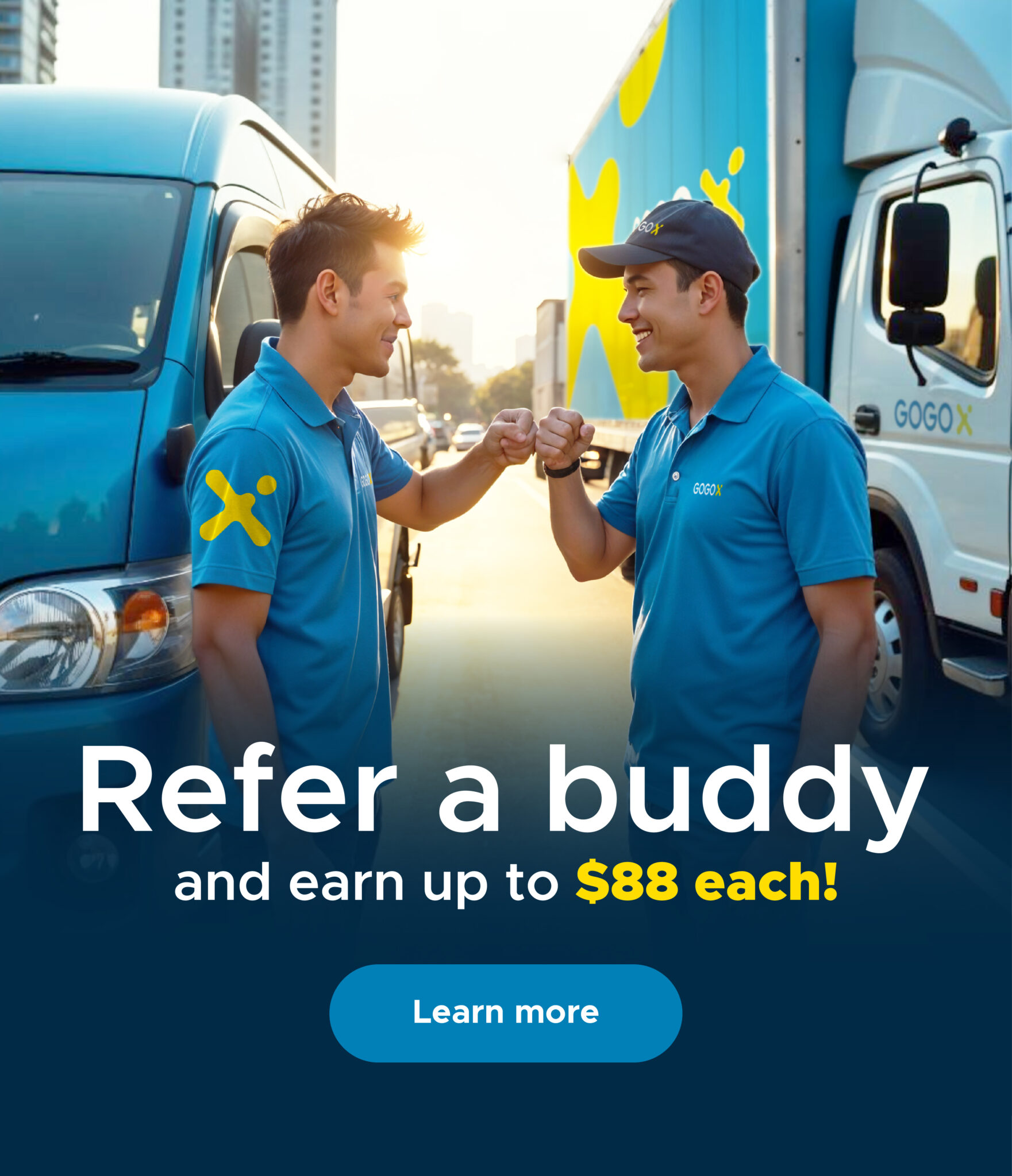 gogox driver-partner referral programme