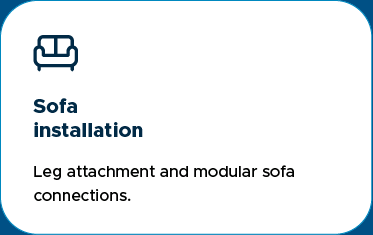 sofa installation handyman