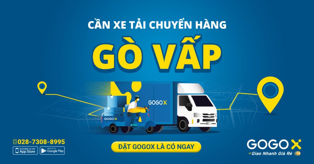 Xe tải chở hàng, chở thuê gò vấp - GoGoX