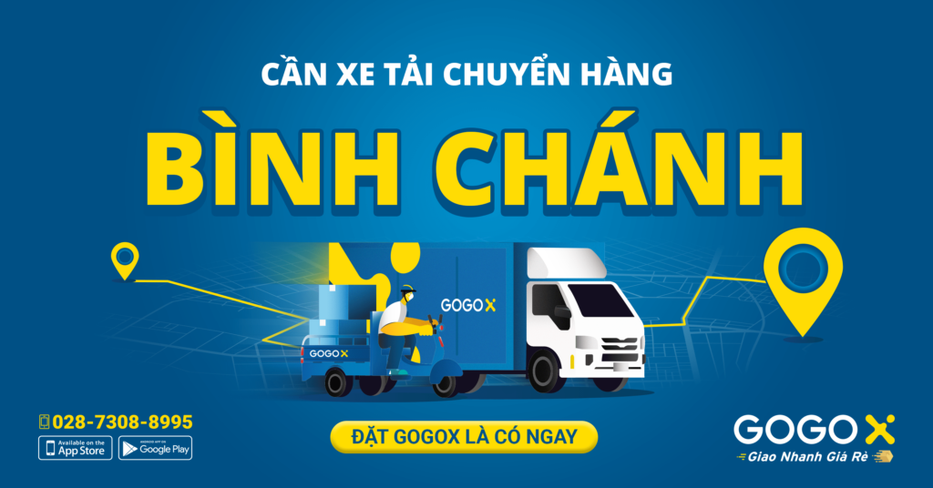 Xe tải chở hàng, chở thuê bình chánh - GoGoX