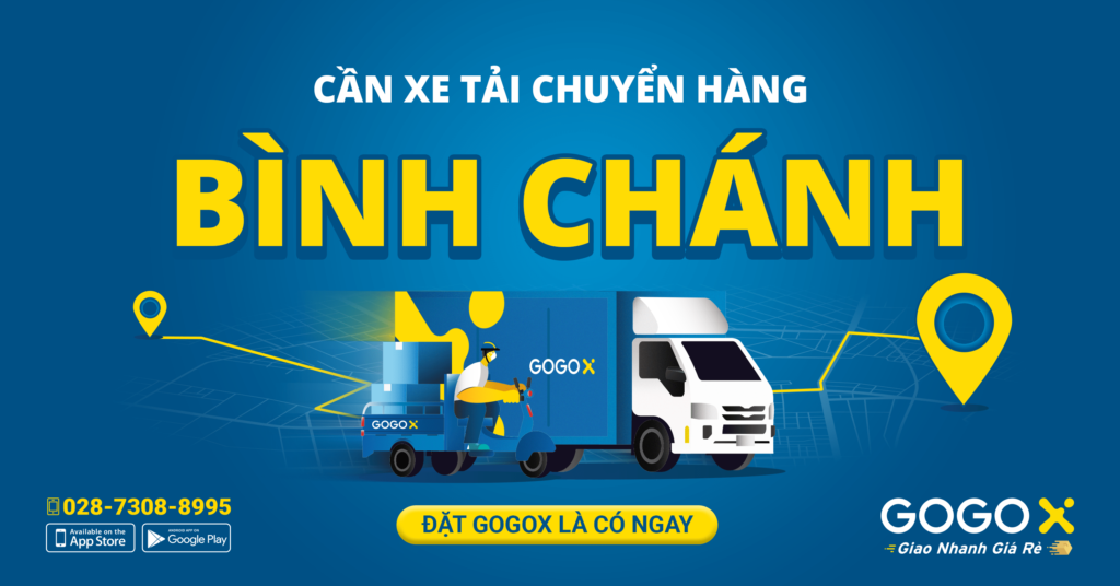 Xe tải chở hàng bình chánh