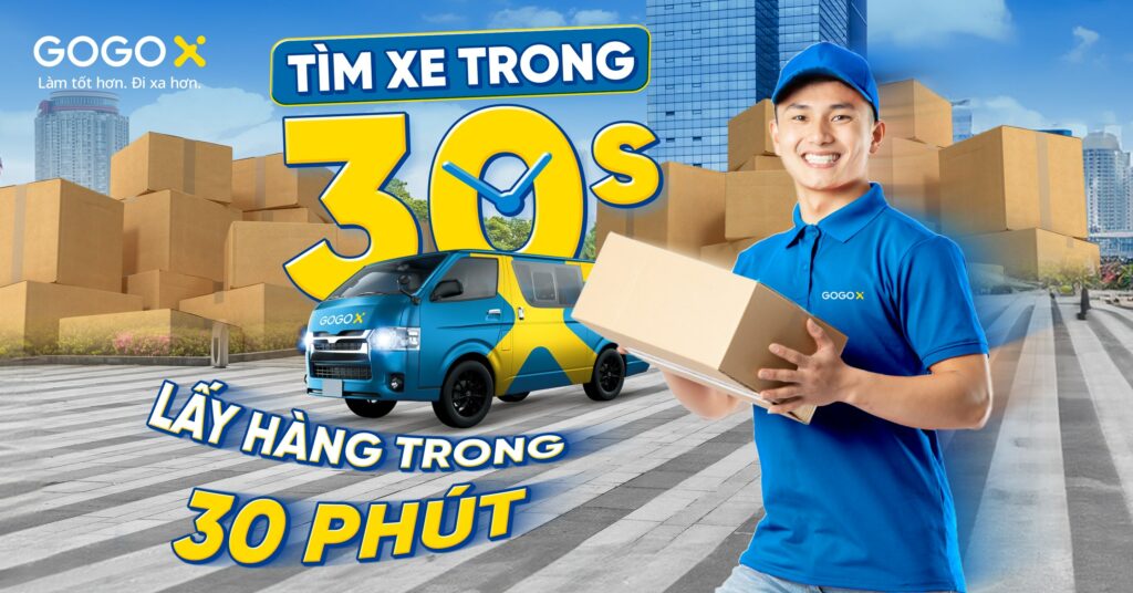 Dịch vụ xe chở hàng, vận tải hàng hóa, vận chuyển hàng hóa - GoGoX