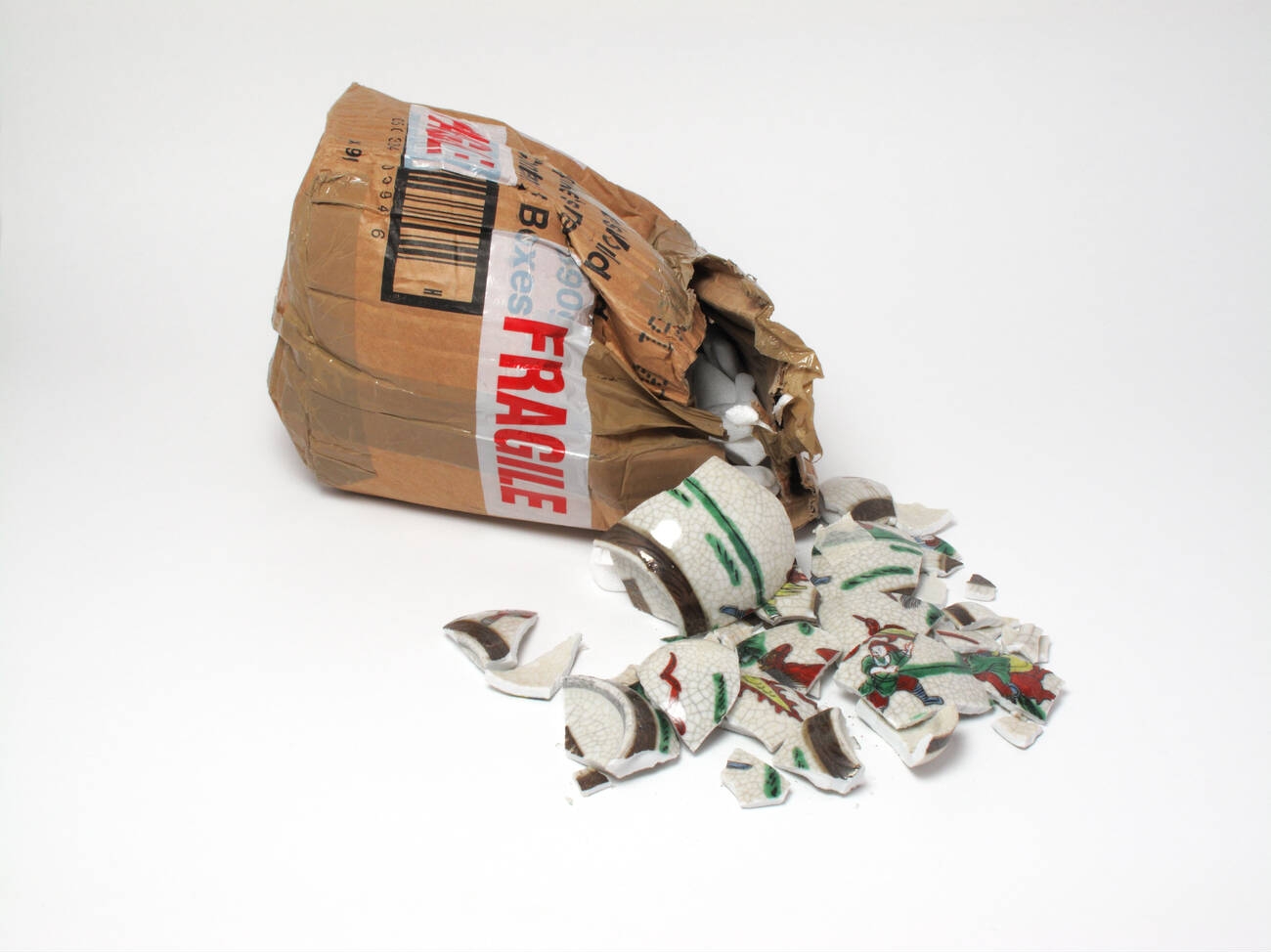 Hàng hóa hư hỏng là một trong bốn lỗi thường gặp khi vận chuyển