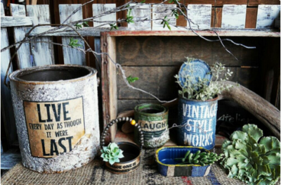 男前で超絶クールな『ジャンクガーデン』のススメ！お手本にしたい