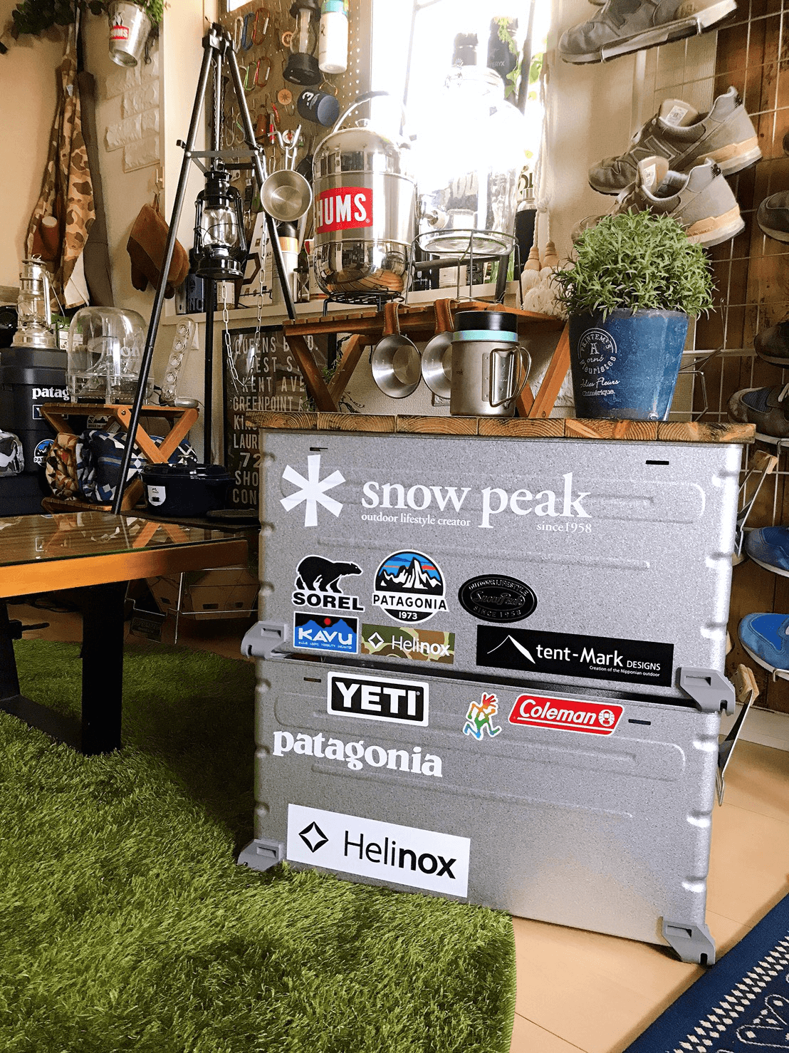 キャンプ 登山道具の 収納アイデア 一気見せ アウトドアインテリア実例 Yamap Magazine