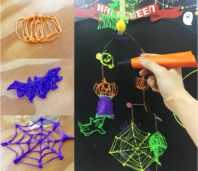 【通塾生限定】3Dペンでハロウィンモビールをつくろう!!