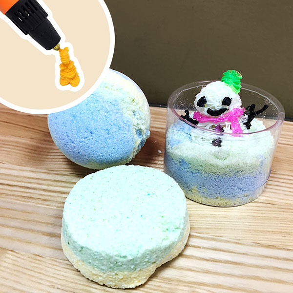小1〜おすすめ!3Dペンでバスボムをつくろう!