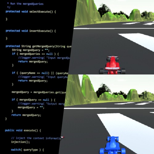 【通塾生以外もOK】オリジナルカーで3Dレーシングゲームをつくろう