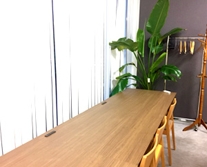 個別にプログラムなど集中したい時におススメのスペースです。