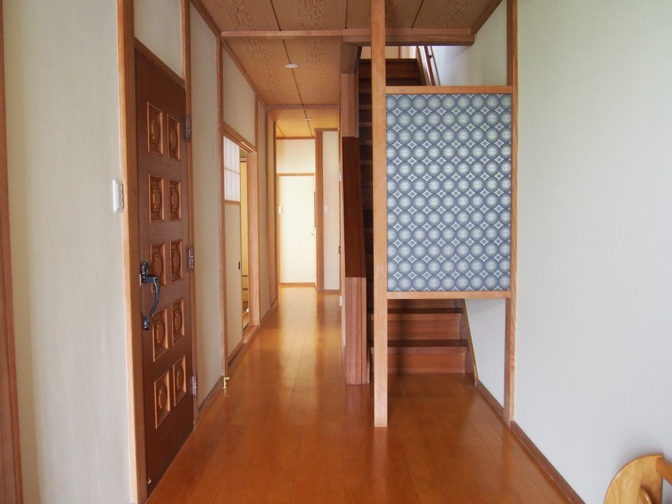 思わず「ただいま!」と叫びたくなる広い玄関
