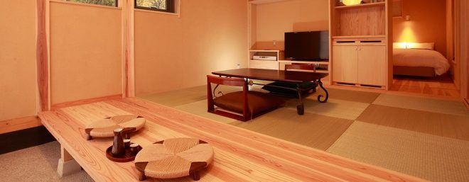 今回宿泊させていただいたお部屋「おだまき」