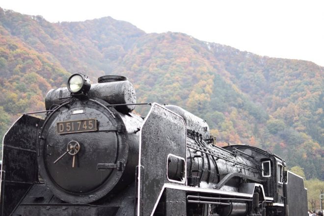 尚文の最寄り駅である上越線・水上駅にはいまも走っているSLがあります