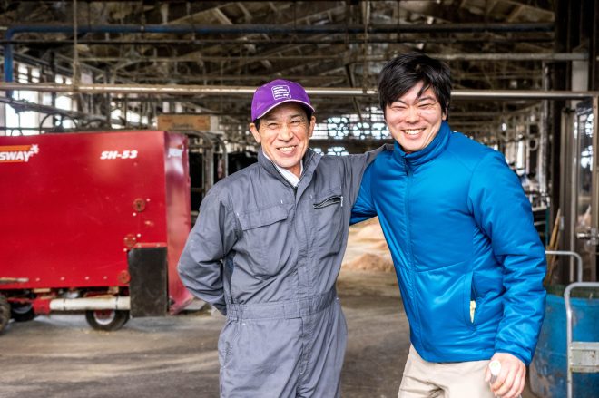 松本さんは68歳。後継ぎ(息子さん)はいるのだけど、まだ息子さんに嫁さんがいないので、酪農家に嫁ぐ方を募集しています。
