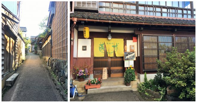 趣のある路地裏にある、古民家をそのままお店にした茶ぼ~ず