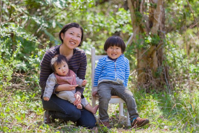 仕事と子育てを楽しんでいる藤井美津子さん
