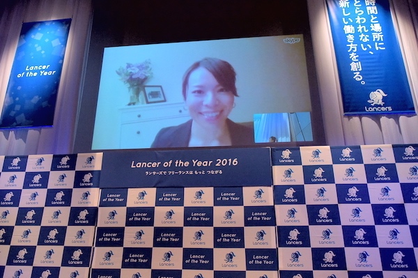 ロサンゼルスからSkypeでご参加いただいた則岡さん
