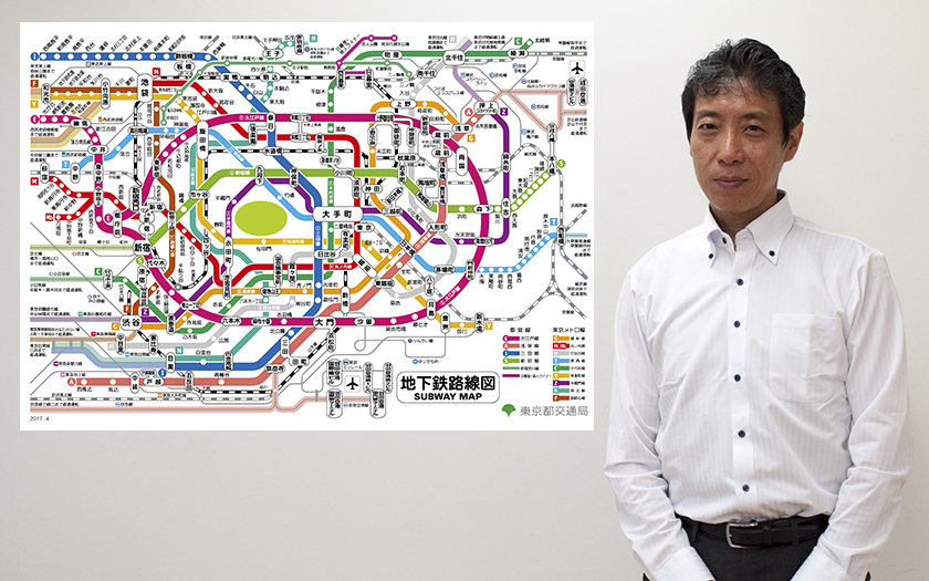 誰もが見ている地下鉄路線図。作ったのってどんな人?