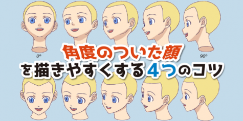 アオリ、フカンの顔の描き方