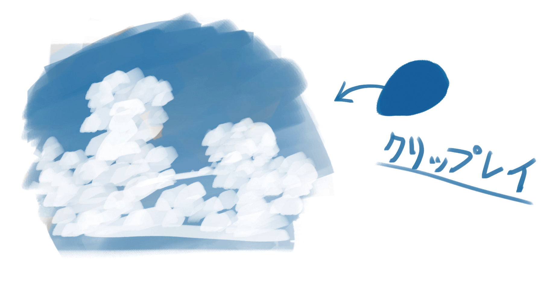 背景講座】空の描き方-基本の雲・夏の雲- | イラスト・マンガ描き方ナビ