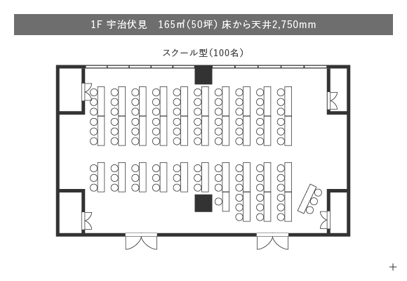 スクール型(100名)