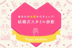 1.5次会.com、「あなたの本質からチェック!結婚式スタイル診断」を公開