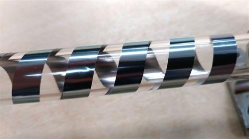 Developed a spin current type thermoelectric conversion sheet softly wrapped around piping (NEC prov