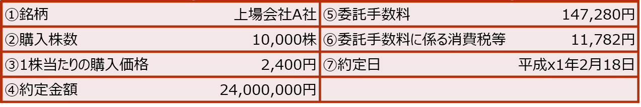 【国内株式を購入した場合1】