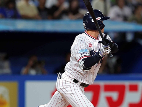 岩田選手が猛打賞の活躍