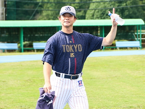 爽やかに始動！