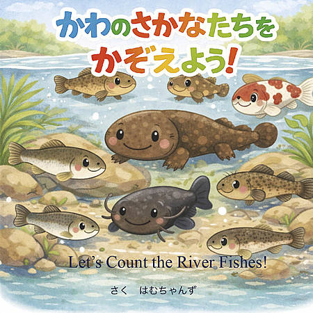 かわのさかなたちをかぞえよう！