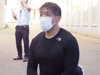 戦い終わって写真