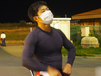 戦い終わって写真