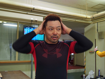 戦い終わって写真